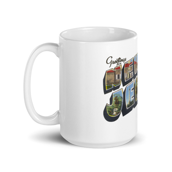 Greetings from New Jersey Mug
