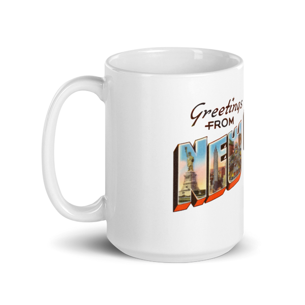 Greetings from New York City Mug