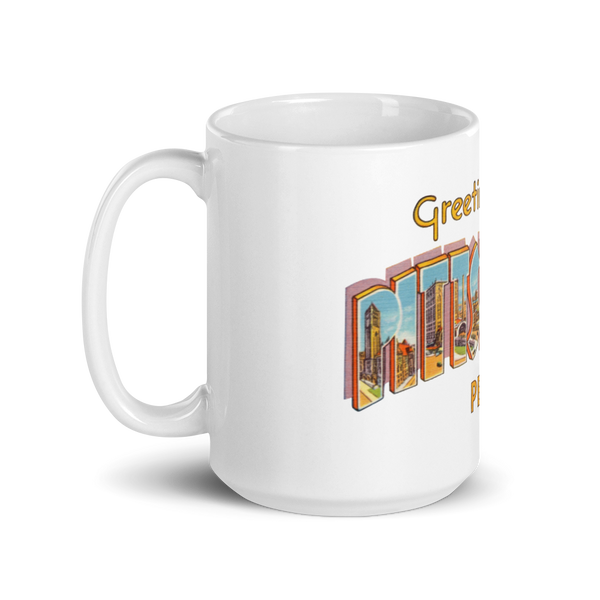 Greetings from Pittsburgh, PA Mug