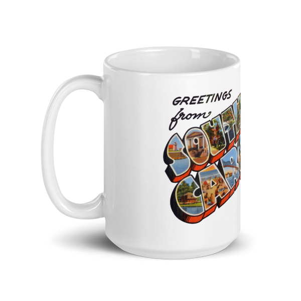 Greetings from South Carolina Mug