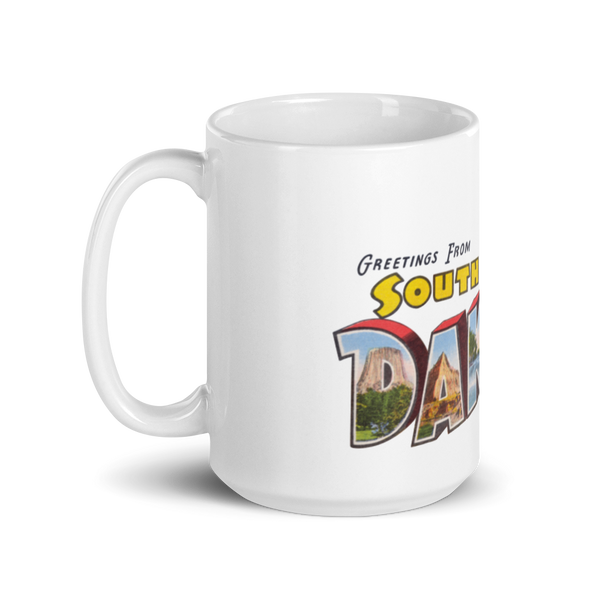 Greetings from South Dakota Mug