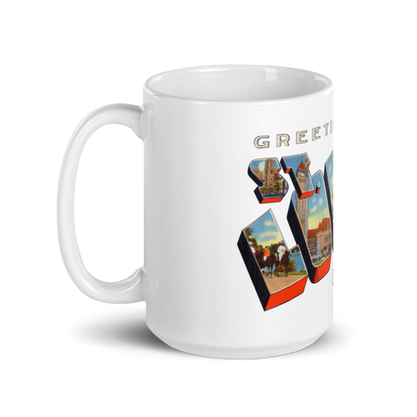 Greetings from St Louis, MO Mug