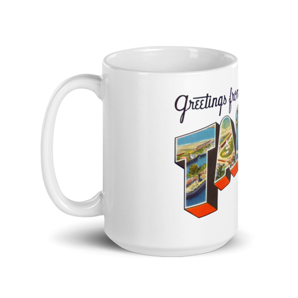 Greetings from Tampa, FL Mug