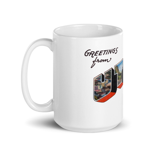Greetings from Utah Mug