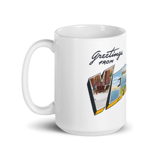 Greetings from Vermont Mug