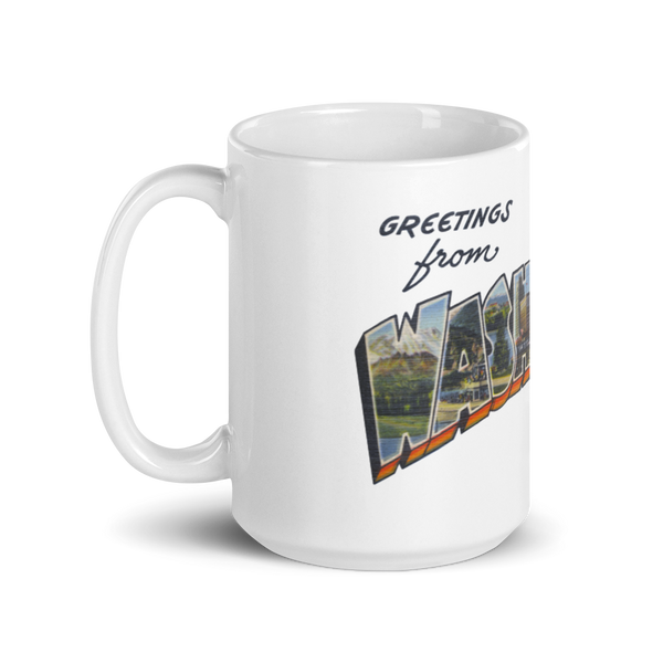 Greetings from Washington Mug