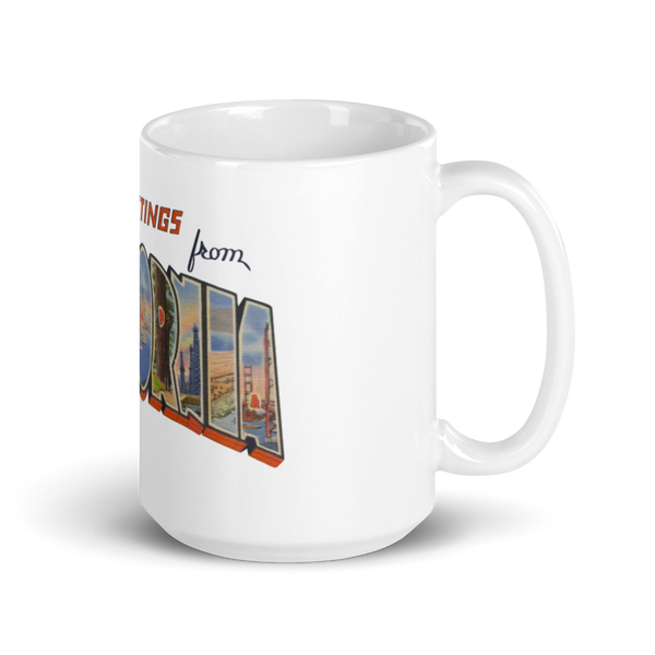 Greetings from California Mug