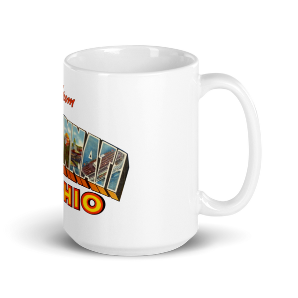 Greetings from Cincinnati, OH Mug