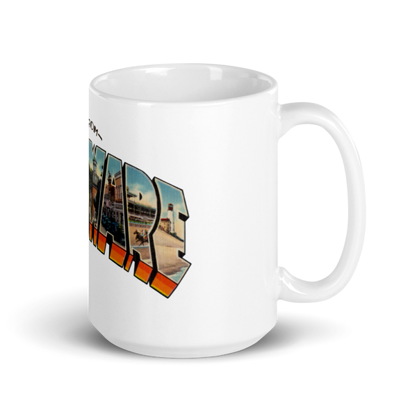 Greetings from Delaware Mug
