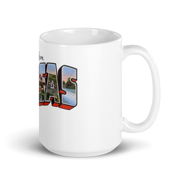 Greetings from Kansas Mug