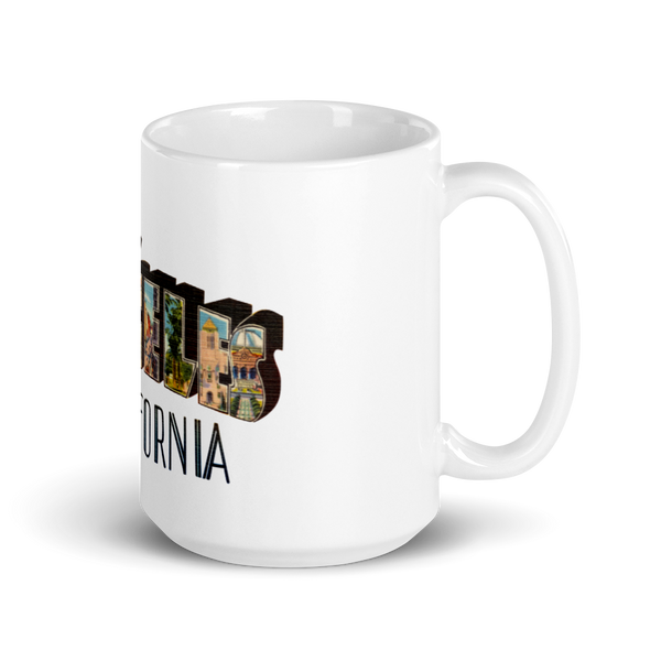 Greetings from Los Angeles, CA Mug