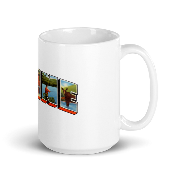 Greetings from Maine Mug