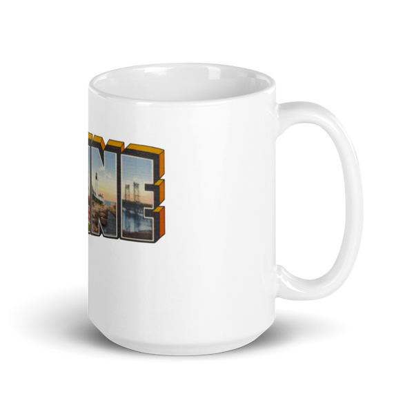 Greetings from Maine Mug
