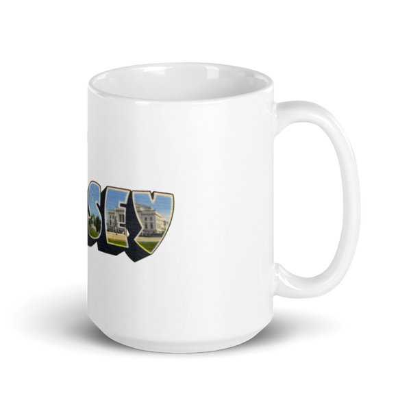 Greetings from New Jersey Mug