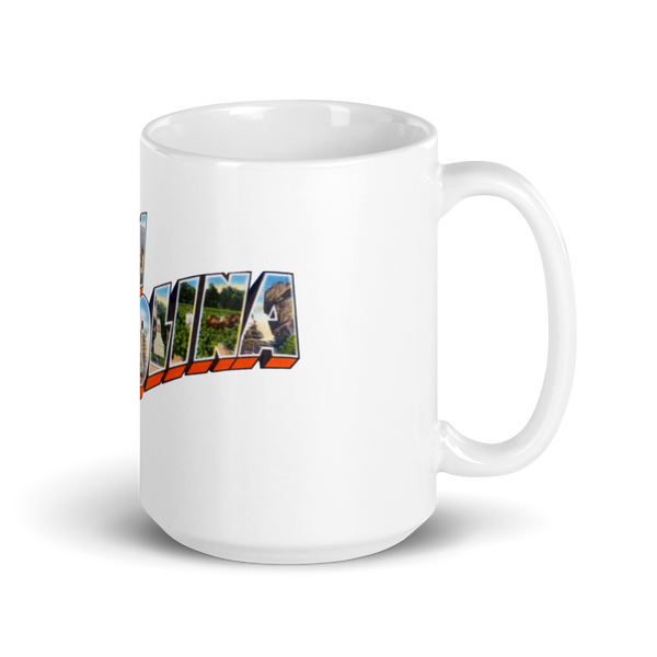 Greetings from North Carolina Mug