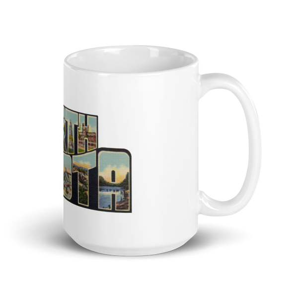 Greetings from North Dakota Mug