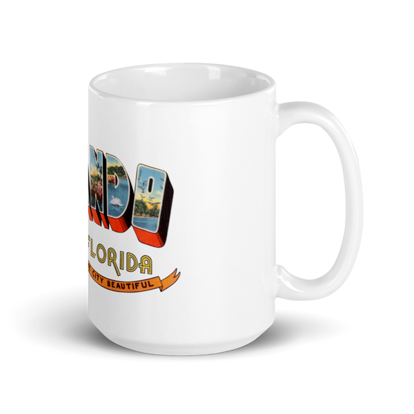 Greetings from Orlando, FL Mug