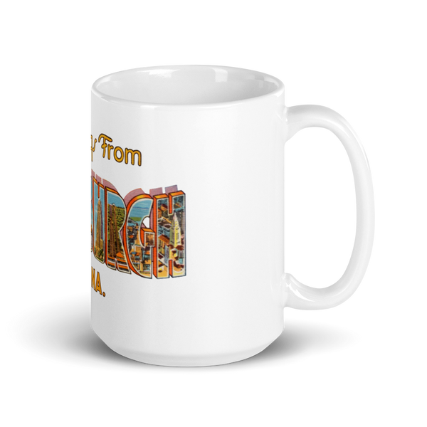 Greetings from Pittsburgh, PA Mug