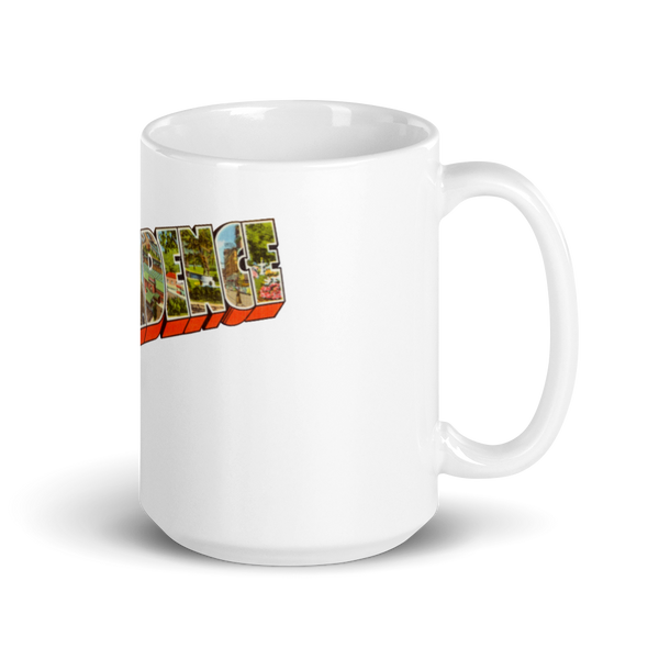 Greetings from Providence, RI Mug