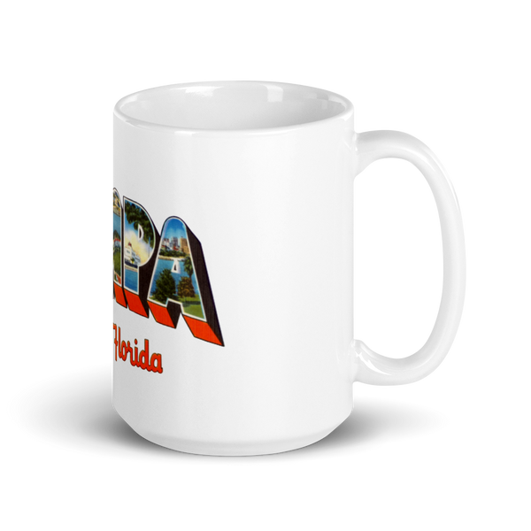 Greetings from Tampa, FL Mug