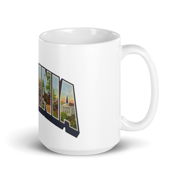 Greetings from Virginia Mug
