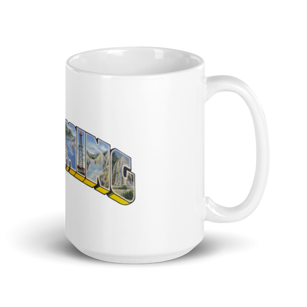 Greetings from Wyoming Mug